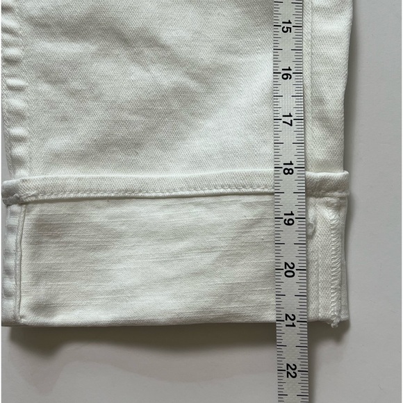 EUC True Religion Disco Sophie Cuffed Capri Jean Rhinestone Button  SZ-26 - Picture 12 of 12